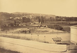 Lozanne, Udsigt fra jernbanebroen af Auguste Hippolyte Collard
