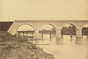 Viadukt over Loire ved Andrezieux