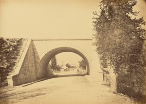 Viadukt på Route de Lyon à Montbrison i Montbrison af Auguste Hippolyte Collard