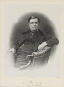 Portræt af Alexandre Florian Joseph, grev Colonna-Walewski 1810-1868