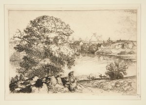 Angers, den af Auguste Lepere