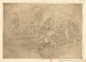 Afgang til Greenwich (Depart pour Greenwich) af Auguste Lepere