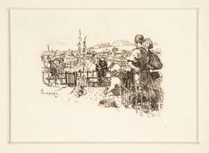 Havearbejde af Auguste Lepere