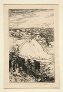 ? Gentilly (Hos Gentilly) af Auguste Lepere