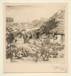 Reden (Saint-Jean-de-Monts) (Shelter [Saint-Jean-de-Monts]) af Auguste Lepere