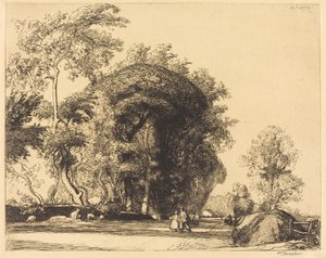 Sti fra St.-Gilles, St.-Jean-de-Monts af Auguste Lepere