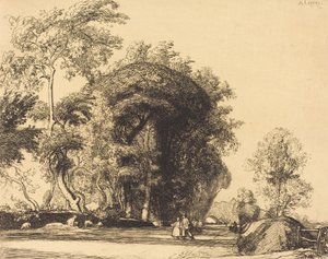 Sti fra St.-Gilles, St.-Jean-de-Monts Vejen fra St.-Gilles, St.-Jean-de-Monts, 1911. af Auguste Lepere