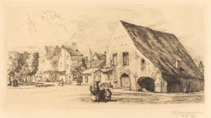 Provins (Seine et Marne) af Auguste Lepere