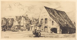 Provins (Seine et Marne) af Auguste Lepere