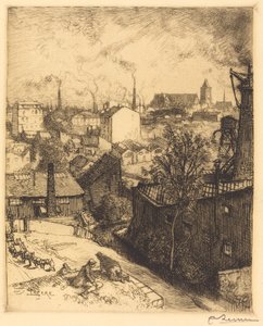 Souvenir fra St. Denis af Auguste Lepere
