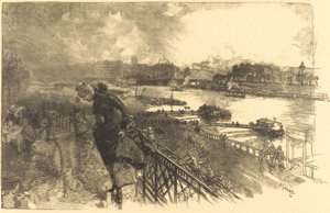Seinen nær Austerlitz-broen, 1888.