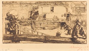 Vaskehuset af Auguste Lepere