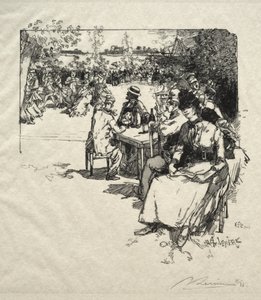 Bold på Point du Jour af Auguste Louis Lepère
