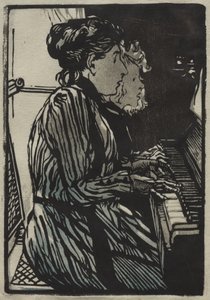 Fire hænder undersøgelse af Auguste Louis Lepère