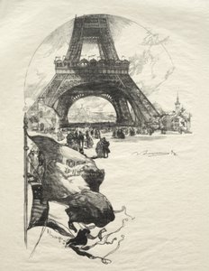 Eiffeltårnet af Auguste Louis Lepère