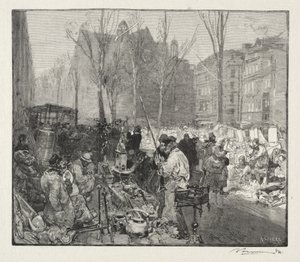 Skrotmarked af Auguste Louis Lepère