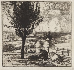 Ønsker fra Jouy-le-Moutier af Auguste Louis Lepère