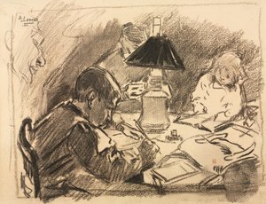 Omkring Lampen af Auguste Louis Lepère