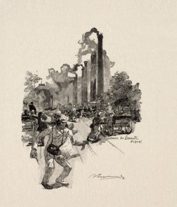 Avenue La Motte-Picquet. af Auguste Louis Lepère