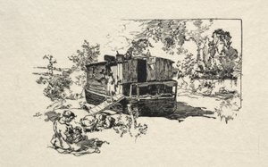 Boligbåd af Auguste Louis Lepère