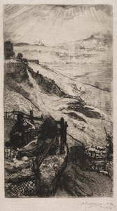 Amerikanske karrierer nær Paris af Auguste Louis Lepère