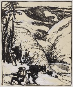 I Vogeserne af Auguste Louis Lepère