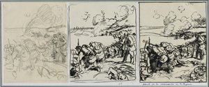 Start på Marne-manøvren af Auguste Louis Lepère