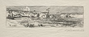 Issy les Moulineaux dam af Auguste Louis Lepère