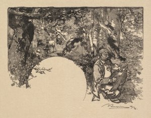 Fontainebleau Skov: Malerne af Auguste Louis Lepère