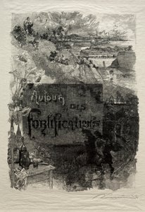 Frontispice, 1886. af Auguste Louis Lepère
