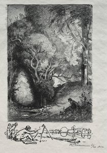 La Ravine i juni 1913. af Auguste Louis Lepère