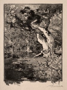 Le Clovis, Plateau de Bellecroix af Auguste Louis Lepère