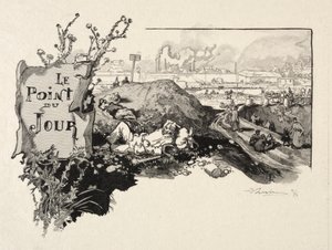 Dagligt punkt. af Auguste Louis Lepère