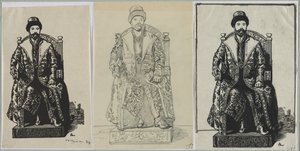 Le Tsar, 1914. af Auguste Louis Lepère