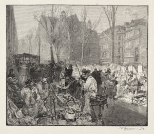 Skrotmarked af Auguste Louis Lepère