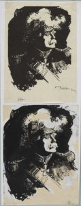 Marskal Joffre, 1914. af Auguste Louis Lepère