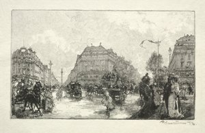 Operahuset, 1890. af Auguste Louis Lepère