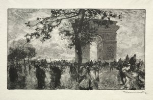 Træets tilbagevenden. af Auguste Louis Lepère