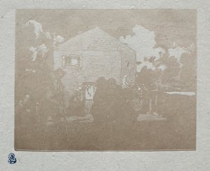 Tiggerne ved det sidste hus af Auguste Louis Lepère