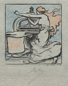Printeren. af Auguste Louis Lepère