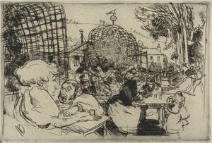 De to pukkelrygge af Auguste Louis Lepère