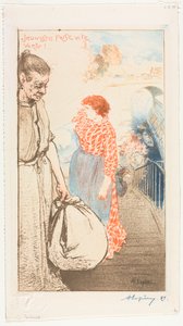 Vaskekvinder af Auguste Louis Lepère