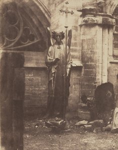 Geoffroy-Dechaumes engel på den østlige gavl af Sainte-Chapelle, 1851-1853 (foto)