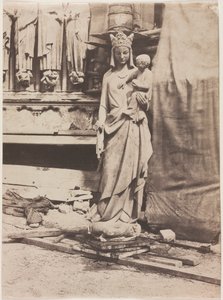 Statue af Jomfruen, Notre Dame de Paris