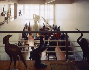 Villa Chana Orloff, den russiske billedhuggers værkstedshus, 7 bis Villa Seurat i Paris 75014. 1926, arkitekt Auguste Perret (1874-1954).