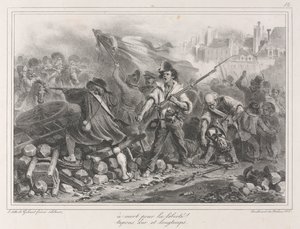 Album fra 1831: Frihed eller død! , 1831. af Auguste Raffet