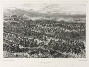 Kampen i Oued-alleg, 31. december 1839 af Auguste Raffet
