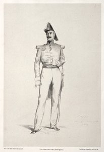 Marskal Baraquey dHilliers, 1859. af Auguste Raffet