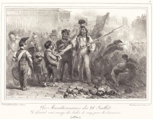 28. juli Ammunition af Auguste Raffet