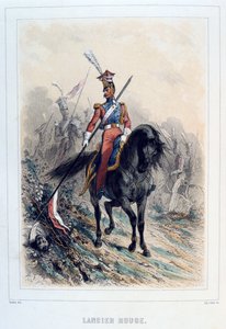 Rød Lancer, 1859.